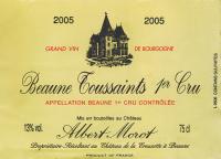 1999 Morot Beaune Toussaints